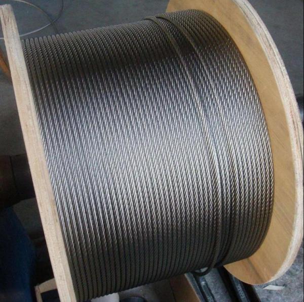11mm 6*19  Alloy steel wire Twisting process steel core Wire rope for  marine cranes