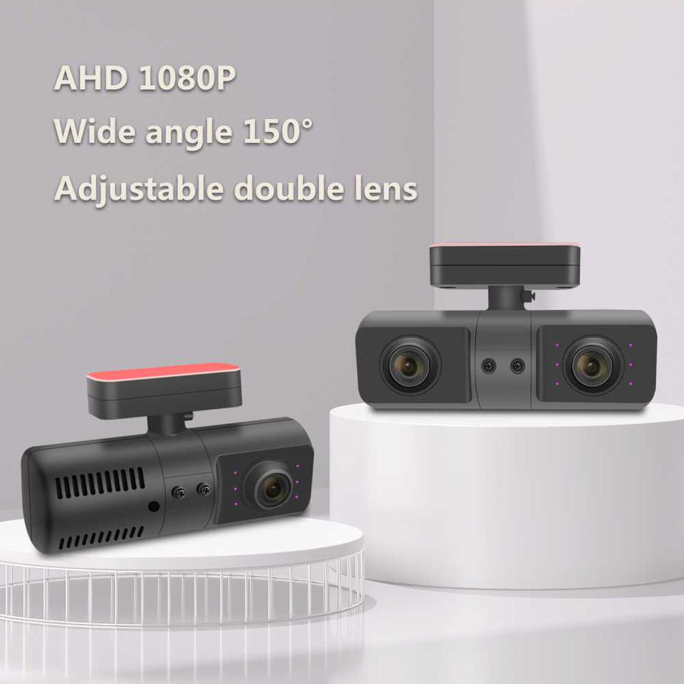 AHD Dual Lens Автомобильная камера для автомобилей Автомобильные камеры для такси Система видеонаблюдения