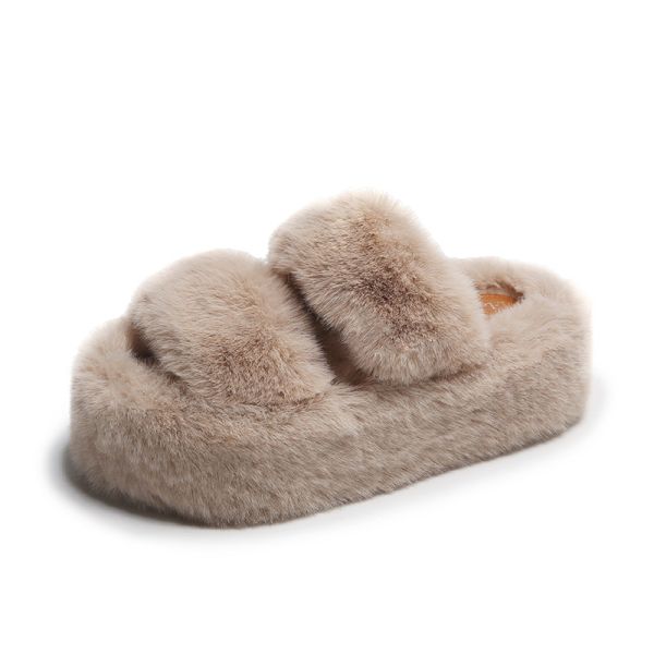 Y-Z New Soft Fashion Home Decor Non-Slip Supper Soft Fluffy Womens Indoor House slippers