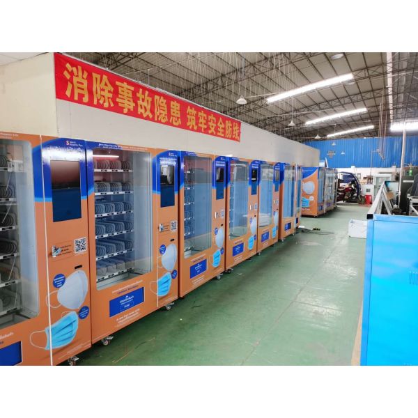 49 Inch Big Touch Screen Automatic Vending Snack Machines