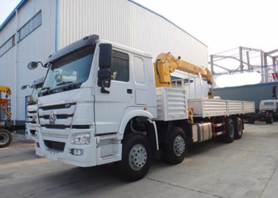 12 toneladas de caminhão de HIAB montaram o guindaste telescópico 6X4 do crescimento para o salvamento da alta altitude