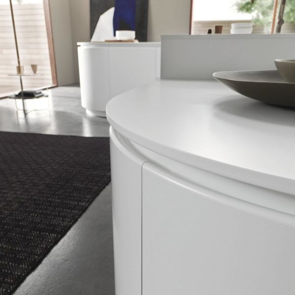 Unidades de cocina de diseño de melamina blanca conjunto completo de gabinete de cocina inteligente