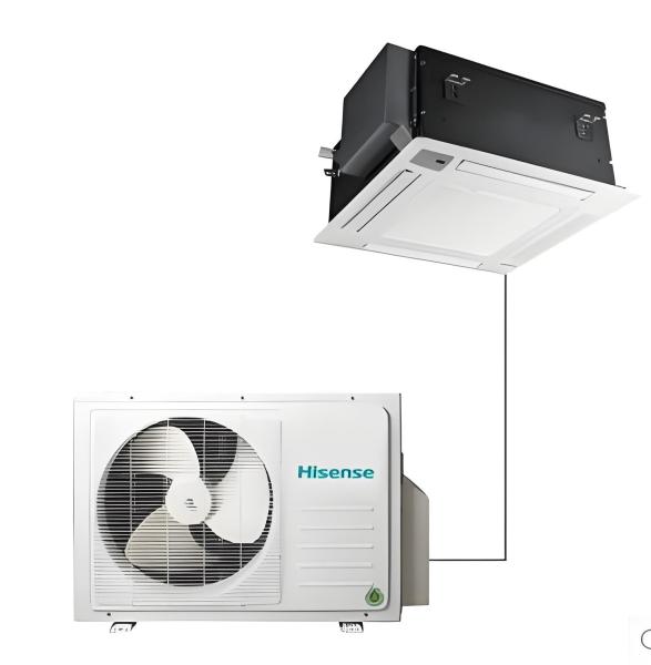 Hisense 12000 BTU Split System Central Air Conditioner with Wi-Fi