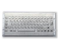 SUS 304 Industrial PC Keyboard Waterproof Dustproof Stainless Steel Keyboard