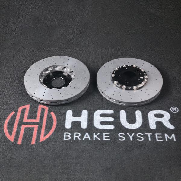 HEUR Brake Carbon Ceramic Discs For Tesla model Y - 400x38mm Front Set