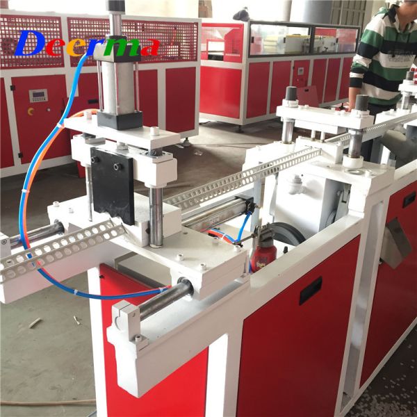 SIEMENS DEIDE Drive Motor PVC Corner Bead Plastic Products Making Machine for Output
