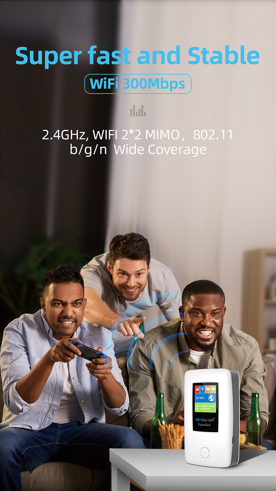 Данные по банка силы портативного приемника маршрутизатора Точки доступа 3G 2G 4G Lte мобильного терминальные
