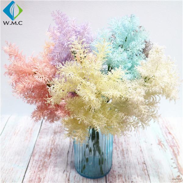Cedar Leaves Artificial Flower Bouquet For Wedding Landscaping Ornament