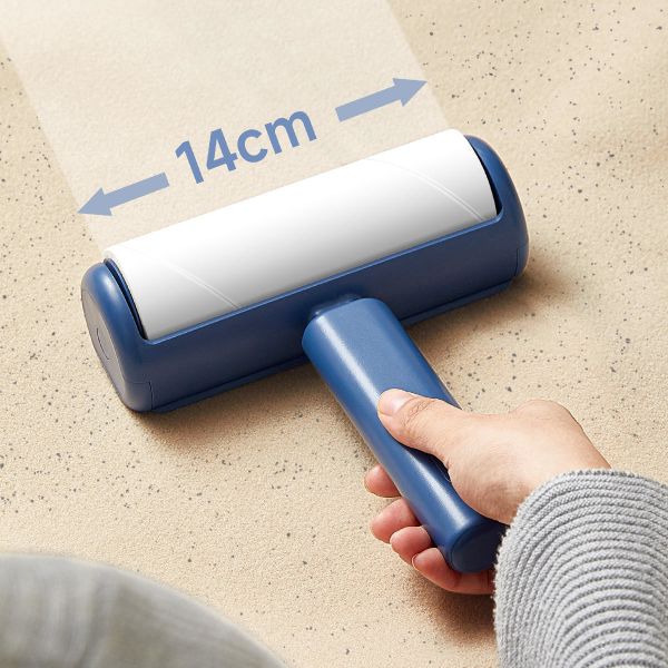 2 In 1 Hair Remover Electrostatic Pet Bed Sheet Cleaning Hair Removal Detachable Roll Paper Hair Brush ﻿Cleaner Lint Roller