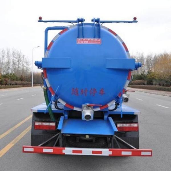 5m3 5000L 9.1tons Sewer Suction Truck Strong Power For Efficient Work