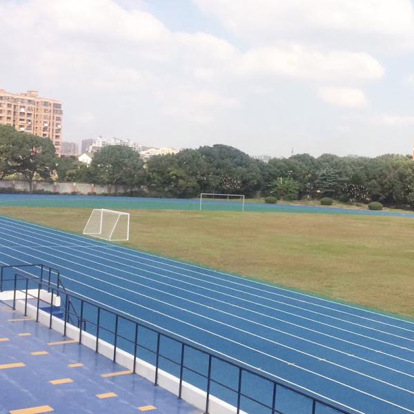 SGS Certificate Sound Absorbent Synthetic Sports Flooring Harmless And Odorless