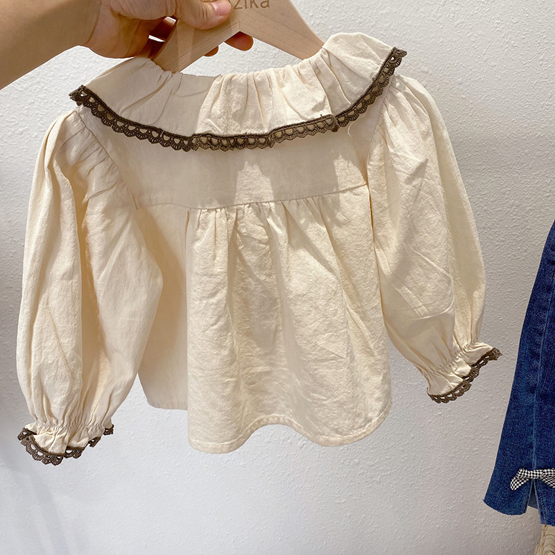 80cm Single Breasted Spring Children'S Clothing Polyester Long Sleeved Clothes