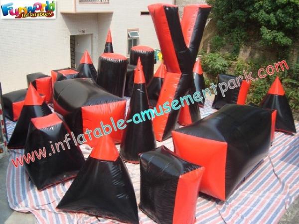 os depósitos de encerado do PVC de 0.6MM colocam com projeto diferente para esportes do paintball