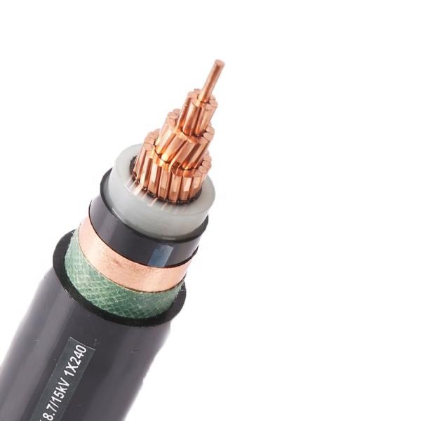 Materials Medium Low Voltage 10KV 15KV XLPE Insulated Steel Wire Armoured Power Cable