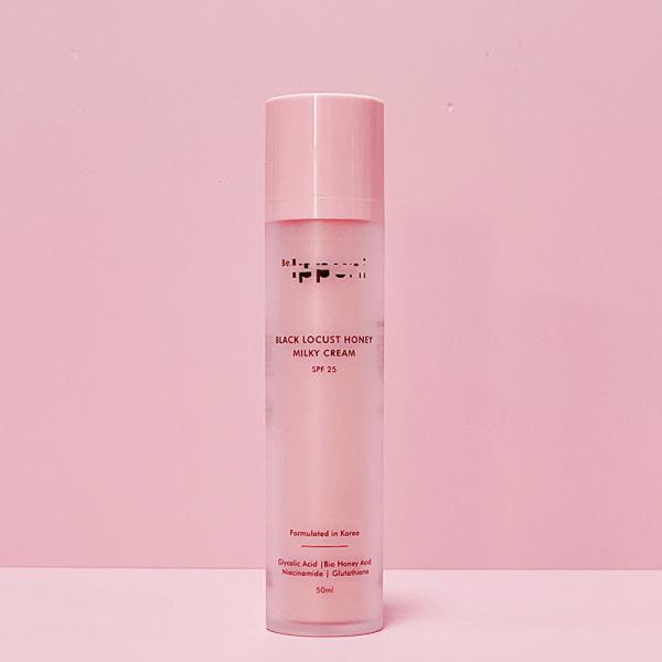 Pink Round Twist Up Airless Cosmetic Pump Bottles 50ml 100ml