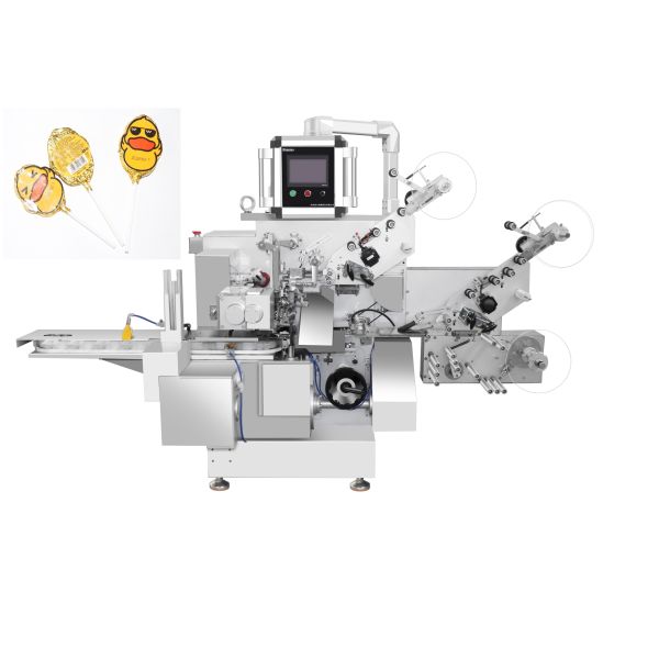 90ppm-120ppm Lollipop Bunch Wrap Machine Automatic Candy Wrapping Machine