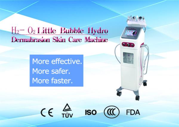 300W Hydrafacial Machine , Cold Hammer Oxygen Jet Hydrafacial Microdermabrasion Machine