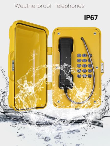 Anti Vandal Industrial Weatherproof Telephone