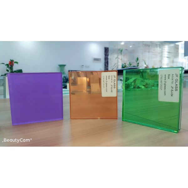 Windshield 8mm 300x300mm Decorative Laminated Glass