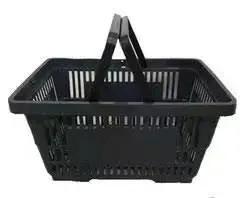Fábrica Cesto de plástico personalizado para supermercado