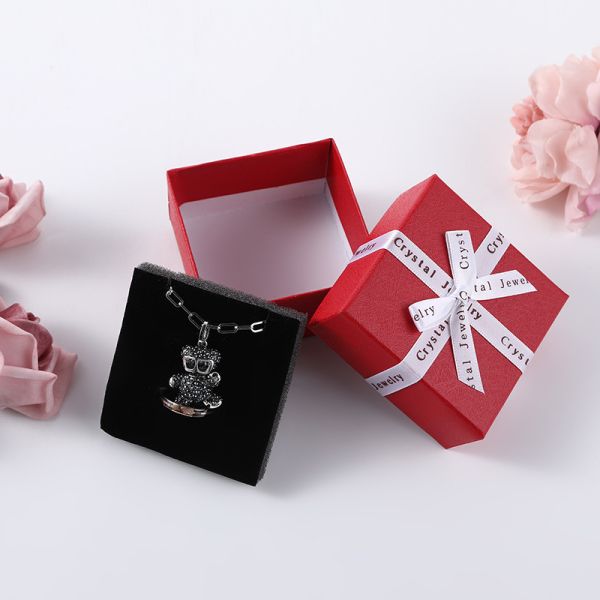 Переработанные материалы Любимые роскошные ювелирные изделия День святого Валентина Подарочная упаковка коробка с луком