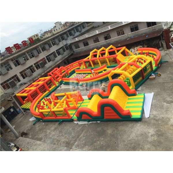 Giant Inflatable Obstacle Course
