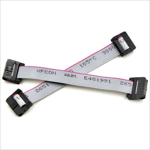 Flat Ribbon Cable 2.54mm Pitch 2 Row 10 Pin Female to Female Wires IDC Ribbon Connector Cable