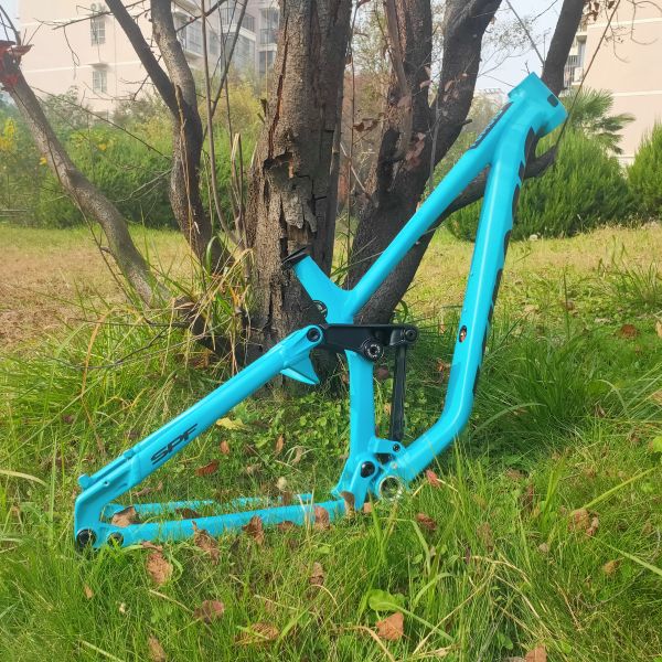 Kinesis TUM616 27.5+ 29er Алюминиевая полная подвеска Enduro Off-Road Soft Tail Рама горного велосипеда