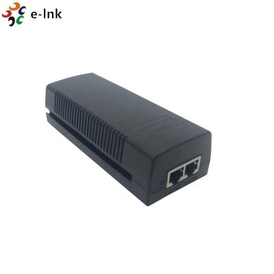 Poder sobre o adaptador do ponto de entrada do gigabit 30W 802.3at do injetor dos ethernet com cabo de alimentação