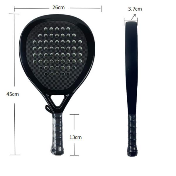 EVA 21 Beach Tennis Racquet Carbon Fiber Light Weight Tennis Padel Racket