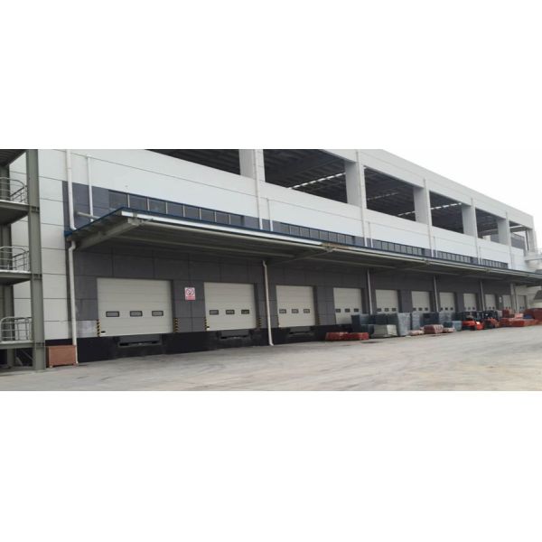 40mm Thickness Industrial Sectional Door with AC 220V-240V Motor and 24dB Acoustic Insulation