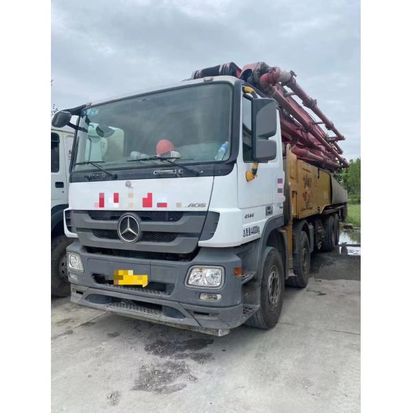 2019 Top Sy 56m Concrete Mounted Pump Batching Plant Used and Cylinder Type Structure
