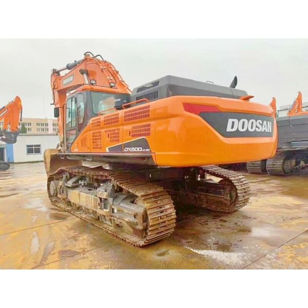 Excelente estado DOOSAN DX500 equipo pesado Excavadora usada con 480 horas de trabajo