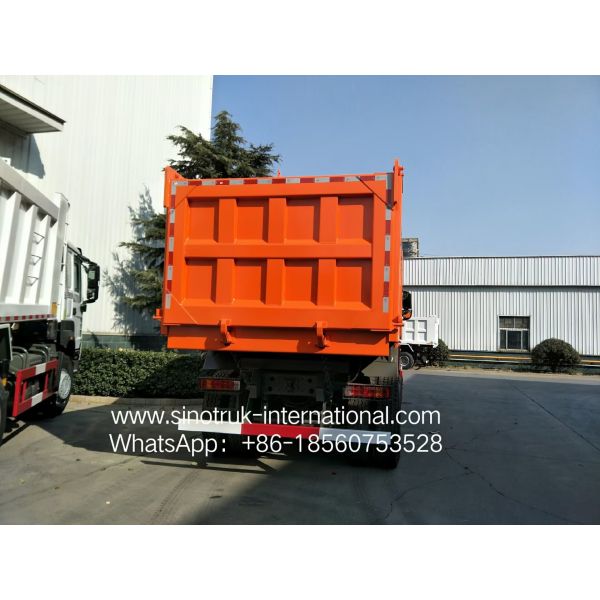 HOWO Dump Truck Sinotruk 371HP TXcab Sunset Orange ZZ3257N384GB1