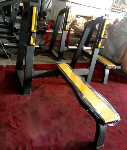 Commercial Gym Flat Stool Fitness Chair  Weight Bench for Bodybuilding Equipment