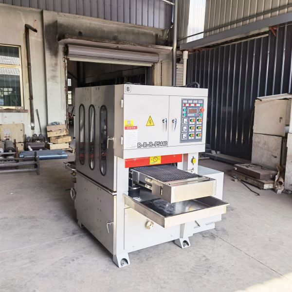 Three sand one round water mill wire drawing machine aluminum plate flat wire drawing machine