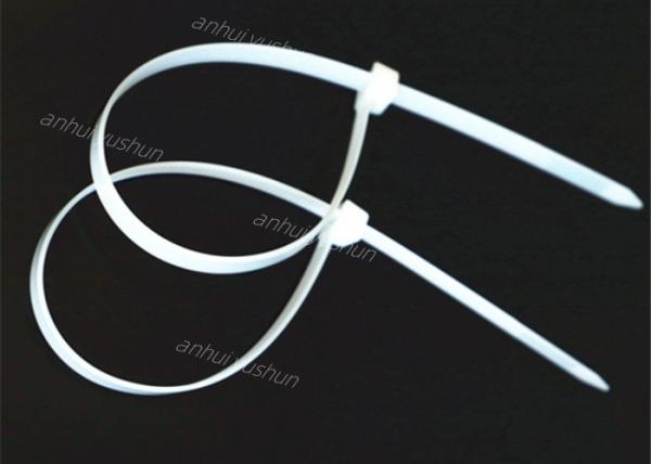 Nylon Bulk Cable Ties 18lbs Tensile Strength White/Black for Cable Bundling
