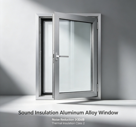 Sound Insulation Aluminum Alloy Window