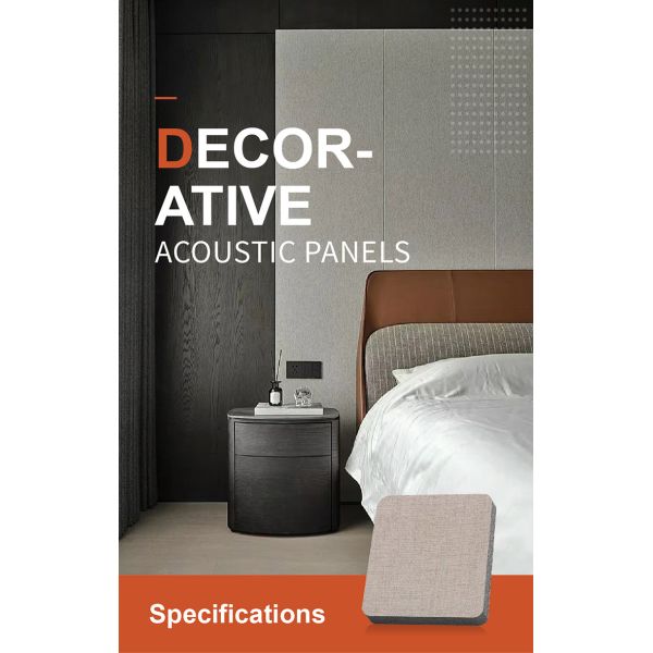 Стильные ткани обернутые ПЭТ декоративные акустические панели для детской больницы стены