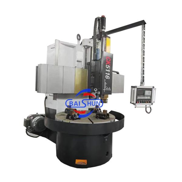 Vertical CNC Lathe Machine 1600mm Workpiece 160 RPM Heavy Duty