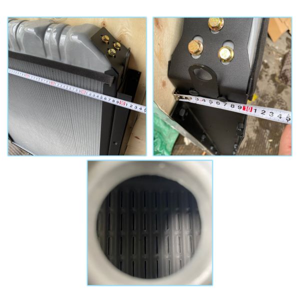 TMY PC300-6 PC350-6 PC400-5 Water Radiator For Komatsu Excavator Radiator Replacement Parts 208-03-51111/207-03-61310