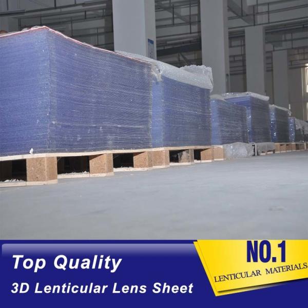 flip lenticular lens sheets 20 lpi lenticular lenses material for large format two images in one picture