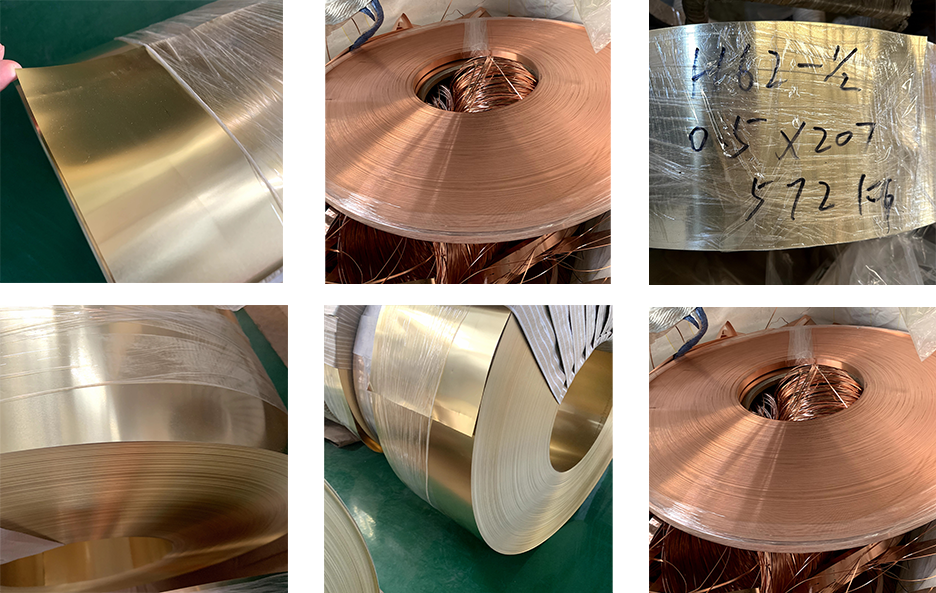 Катушка Rolls прочное 100mm C10300 прокладки металла латунная медная