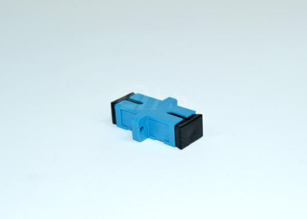 SC blue Singlemode Simplex Fiber Optic Adapter For Fiber To the Home