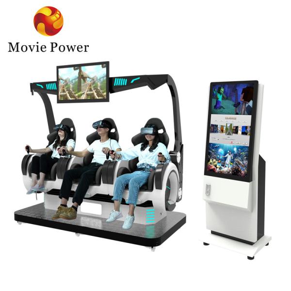 Amusement Equipment 9d Vr Cinema Virtual Reality Roller Coaster 9d Vr Chair For Park