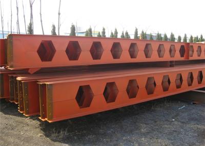 Honeycomb Structural Steel Beams Q235b Q345b Grade For Main Support