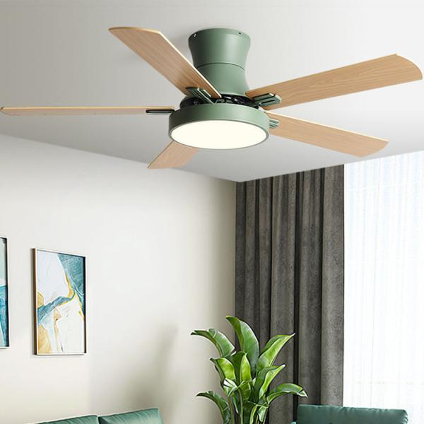 Ventilateur de plafond d'usine avec éclairage LED adapté à l'éclairage dans les appartements résidentiels