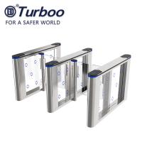 Meios torniquetes dos sistemas automáticos da altura, braço acrílico que desliza portas de segurança