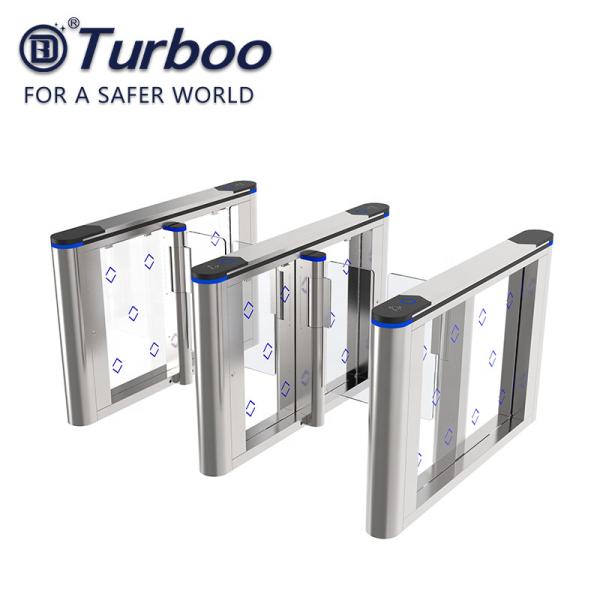 Automatic Access Control Pedestrian Turnstile , Security Swing Gate 100-240V