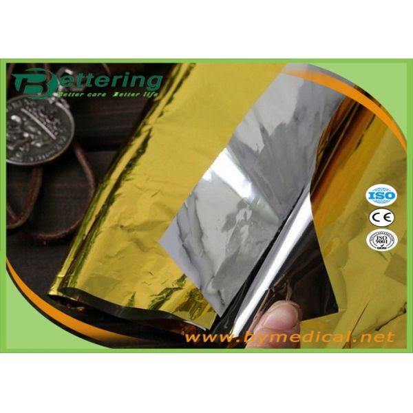 First Aid Mylar Emergency Blanket , Heavy Duty Space Blanket For Outdoor Adventure